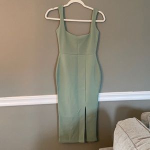 Sage Green Nasty Gal Dress